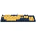 Rapoo V500PRO Yellow-Blue Backlit Gaming Mechanical Keyboard